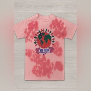 Nike Hoops International Tie-Dye Tee Youth Medium EUC